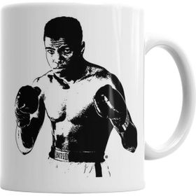 Baskı Dükkanı KB11300 Muhammed Ali Boks Porselen Kupa Bardak