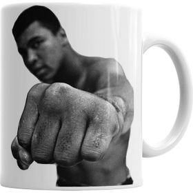 Baskı Dükkanı KB11300 Muhammed Ali Boks Porselen Kupa Bardak