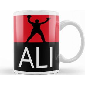 Baskı Dükkanı KB11300 Muhammed Ali Boks Porselen Kupa Bardak