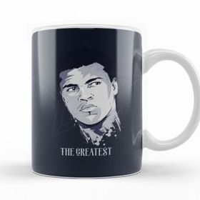 Baskı Dükkanı KB11302 Muhammed Ali Boks The Greatest Porselen Kupa Bardak