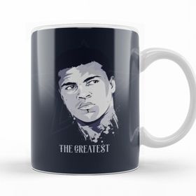Baskı Dükkanı KB11302 Muhammed Ali Boks The Greatest Porselen Kupa Bardak
