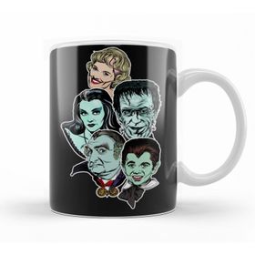 Baskı Dükkanı KB11305 Munsters Rule Porselen Kupa Bardak