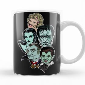 Baskı Dükkanı KB11305 Munsters Rule Porselen Kupa Bardak