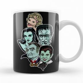 Baskı Dükkanı KB11305 Munsters Rule Porselen Kupa Bardak