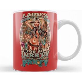Baskı Dükkanı KB11310 Music Pinup Dirty Porselen Kupa Bardak