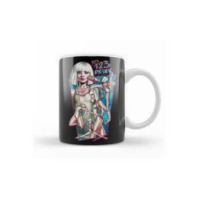 Baskı Dükkanı KB11312 Music Sia 1 2 3 Drink Porselen Kupa Bardak