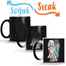 Baskı Dükkanı KB11312 Music Sia 1 2 3 Drink Porselen Kupa Bardak
