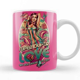 Baskı Dükkanı KB11314 Music Super Duper Porselen Kupa Bardak