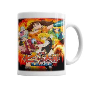 Baskı Dükkanı KB11333 Nanatsu No Ataizai Porselen Kupa Bardak