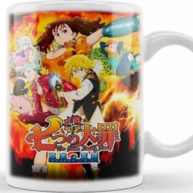 Baskı Dükkanı KB11333 Nanatsu No Ataizai Porselen Kupa Bardak