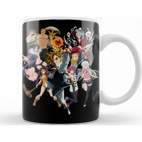 Baskı Dükkanı KB11334 Nanatsu No Taizai Seven Deadly Sins All Characters Porselen Kupa Bardak