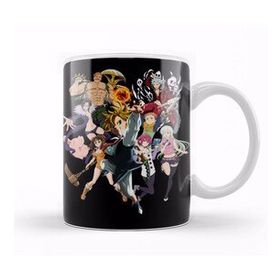 Baskı Dükkanı KB11334 Nanatsu No Taizai Seven Deadly Sins All Characters Porselen Kupa Bardak