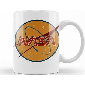 Baskı Dükkanı KB11337 Nasa 70s Retro Porselen Kupa Bardak