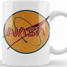 Baskı Dükkanı KB11337 Nasa 70s Retro Porselen Kupa Bardak