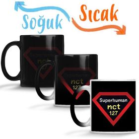 Baskı Dükkanı KB11347 Nct 127 Superhuman 03 Porselen Kupa Bardak