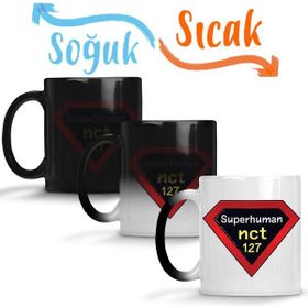 Baskı Dükkanı KB11347 Nct 127 Superhuman 03 Porselen Kupa Bardak