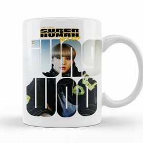 Baskı Dükkanı KB11354 Nct 127 Jungwoo Superhuman Porselen Kupa Bardak