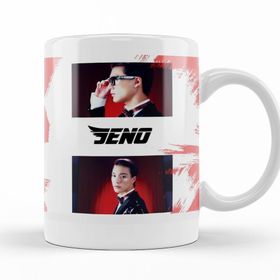 Baskı Dükkanı KB11363 Nct 2018 Jeno Porselen Kupa Bardak