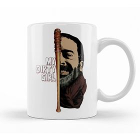 Baskı Dükkanı KB11387 Negan Look At My Dirty Porselen Kupa Bardak