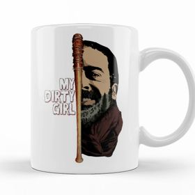 Baskı Dükkanı KB11387 Negan Look At My Dirty Porselen Kupa Bardak