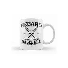Baskı Dükkanı KB11390 Negans Little League Baseball Walking Dead Porselen Kupa Bardak