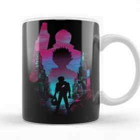 Baskı Dükkanı KB11393 Neo Tokyo Porselen Kupa Bardak