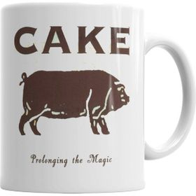 Baskı Dükkanı KB114 Cake Prolonging The Magic Porselen Kupa Bardak