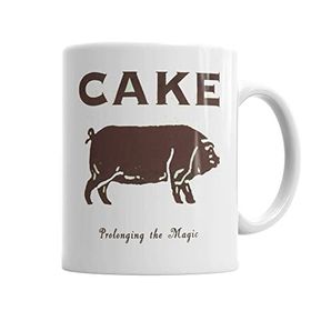 Baskı Dükkanı KB114 Cake Prolonging The Magic Porselen Kupa Bardak