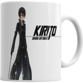 Baskı Dükkanı KB1140 Sword Art Online Kirito Kirigaya Kazuto Anime Kupa Bardak