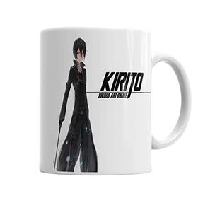 Baskı Dükkanı KB1140 Sword Art Online Kirito Kirigaya Kazuto Anime Kupa Bardak