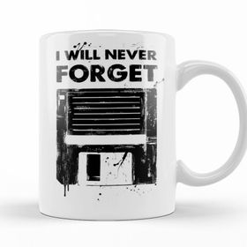 Baskı Dükkanı KB11401 Never Forget Porselen Kupa Bardak