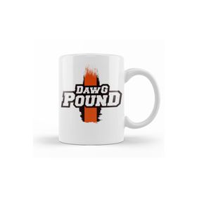 Baskı Dükkanı KB11405 Nfl Cleveland Browns Dawg Pound Porselen Kupa Bardak