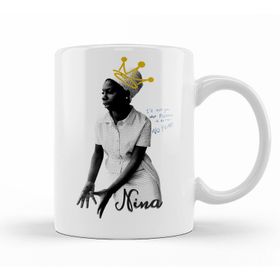 Baskı Dükkanı KB11409 Nina Simone Porselen Kupa Bardak