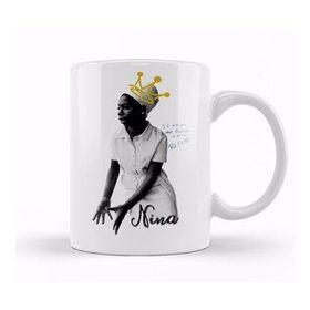 Baskı Dükkanı KB11409 Nina Simone Porselen Kupa Bardak