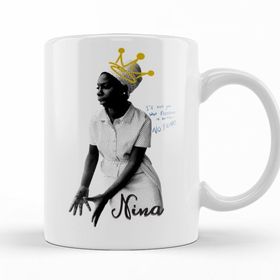Baskı Dükkanı KB11409 Nina Simone Porselen Kupa Bardak