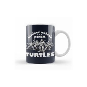 Baskı Dükkanı KB11410 Ninja Turtes Old School Turtles Porselen Kupa Bardak