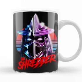 Baskı Dükkanı KB11413 Ninja Turtles The Shredder Porselen Kupa Bardak