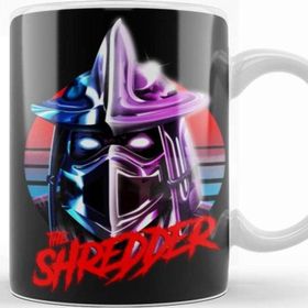 Baskı Dükkanı KB11413 Ninja Turtles The Shredder Porselen Kupa Bardak