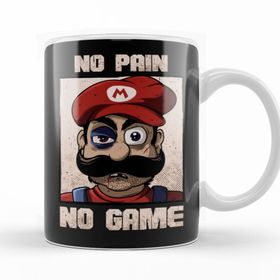 Baskı Dükkanı KB11423 No Pain No Game Porselen Kupa Bardak