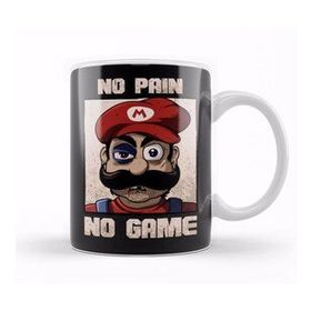 Baskı Dükkanı KB11423 No Pain No Game Porselen Kupa Bardak