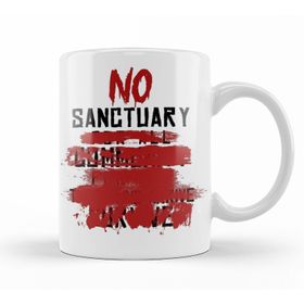 Baskı Dükkanı KB11425 No Sanctuary Porselen Kupa Bardak