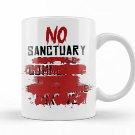 Baskı Dükkanı KB11425 No Sanctuary Porselen Kupa Bardak