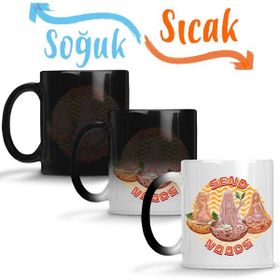 Baskı Dükkanı KB11428 Noodles Send Noods Porselen Kupa Bardak