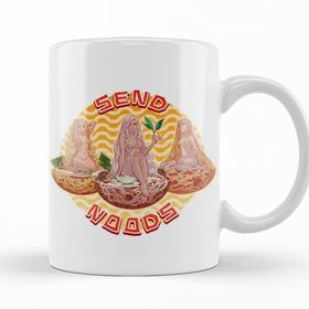 Baskı Dükkanı KB11428 Noodles Send Noods Porselen Kupa Bardak