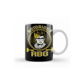 Baskı Dükkanı KB11435 Notorious Rbg Ruth Bader Ginsburg Supreme Porselen Kupa Bardak