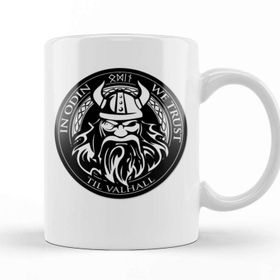 Baskı Dükkanı KB11444 Odin Porselen Kupa Bardak