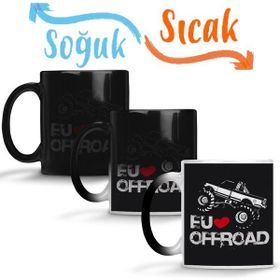Baskı Dükkanı KB11446 Offroad Porselen Kupa Bardak