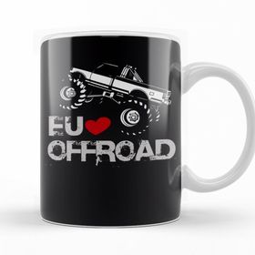 Baskı Dükkanı KB11446 Offroad Porselen Kupa Bardak