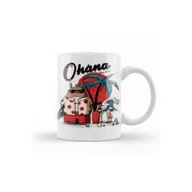 Baskı Dükkanı KB11449 Ohana Porselen Kupa Bardak