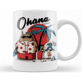 Baskı Dükkanı KB11449 Ohana Porselen Kupa Bardak